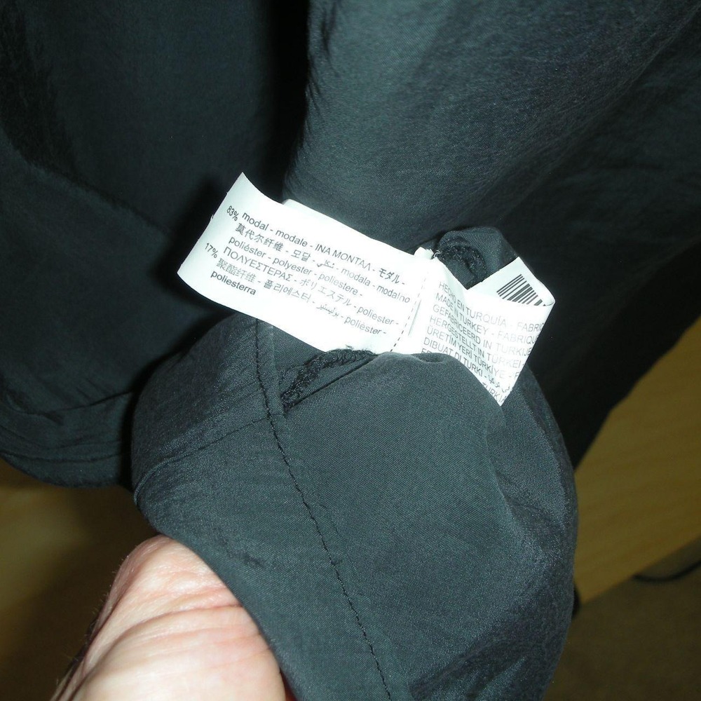 Zara Black Maxi Dress Minimalist Sleeveless Pocket Dress European Chic Small‎ - Picture 5 of 8